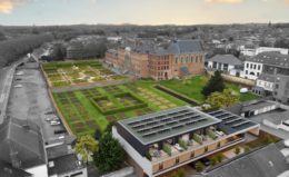 Avenue Boziere - vue prise par un drone